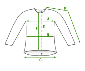 Velikostní tabulka - Pánské funkční triko s dlouhým rukávem a zipem Suspect Animal IRON MAN černá