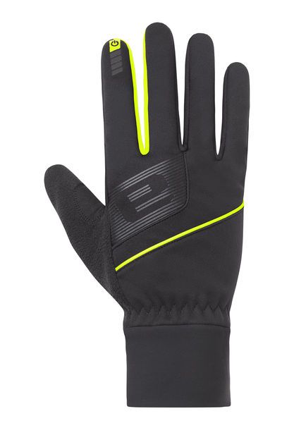 Pánské zimní rukavice Etape Everest WS+ černá/žlutá fluo