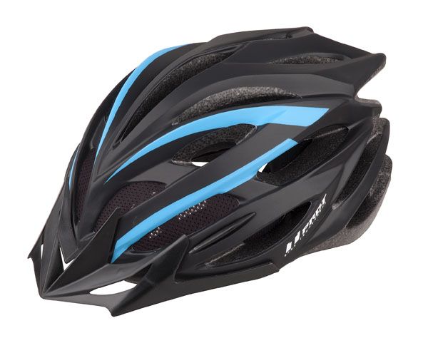 Cyklistická helma PRO-T Zamora černo-modrá matná