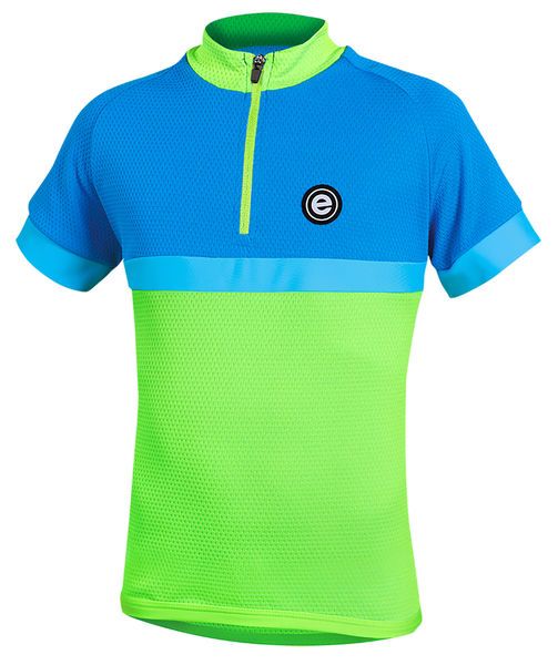 Dětský cyklistický dres Etape Bambino zelená/modrá
