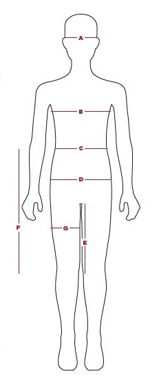 Velikostní tabulka - Pánské cyklo kraťasy Fox Ranger Short W/Liner Rust