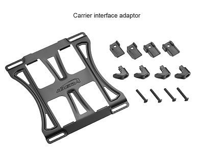 Brašna na nosič IBERA PakRak Commuter Multimount Expandable IB-BA19