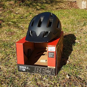 Cyklistická helma BELL Nomad 2 Mat Black M/L