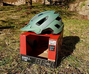 Cyklistická helma BELL Nomad 2 Mat Green M/L