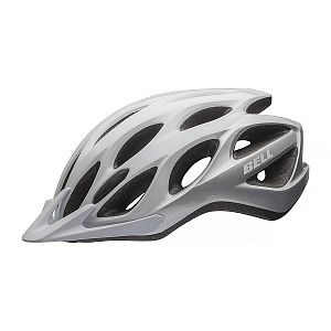 Cyklistická helma BELL Traverse White/Silver M/L