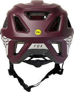 Cyklistická helma Fox Mainframe Trvrs Dark Maroon