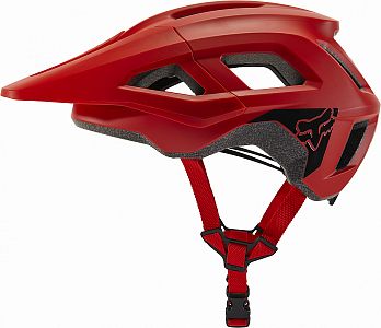Cyklistická helma Fox Mainframe Trvrs Fluorescent Red
