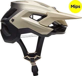 Cyklistická helma Fox Speedframe Pro Backfade MIPS Cream