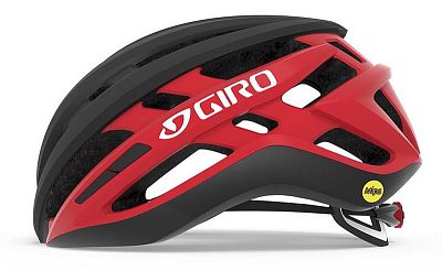 Cyklistická helma GIRO Agilis MIPS Mat Black/Bright Red L