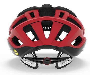 Cyklistická helma GIRO Agilis MIPS Mat Black/Bright Red M