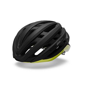 Cyklistická helma GIRO Agilis MIPS Mat Black/Gloss Hi Viz Yellow L