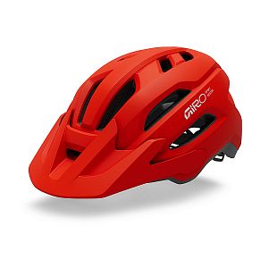 Cyklistická helma GIRO Fixture II Mat Flame Red