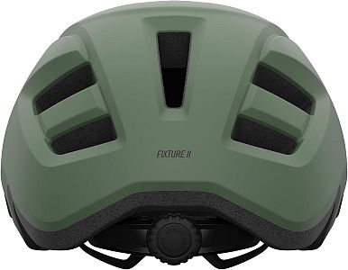Cyklistická helma GIRO Fixture II Mat Hedge Green