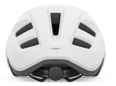 Cyklistická helma GIRO Fixture II Mat White/Titanium