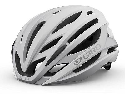 Cyklistická helma GIRO Syntax Mat White/Silver S