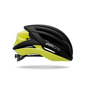 Cyklistická helma GIRO Syntax MIPS Mat Black/Gloss Hi Viz Yellow M