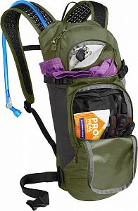 Cyklistický batoh CamelBak LOBO 9 Burnt Olive/Black