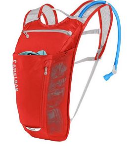 Cyklistický batoh CamelBak ROGUE LIGHT Red/Black 7l