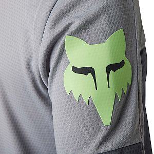 Cyklistický dres Fox Defend LS Jersey Cekt Light Grey