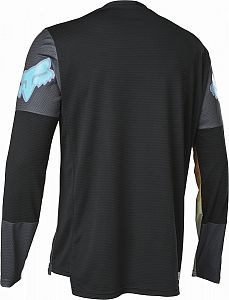 Cyklistický dres Fox Defend RS LS Jersey Dark Shadow