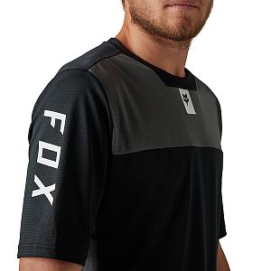 Cyklistický dres Fox Defend SS Jersey Black New