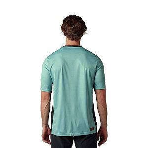 Cyklistický dres Fox Defend SS Jersey Gunmetal