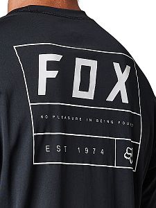 Cyklistický dres Fox Ranger Drirelease 3/4 Jersey Iron Black