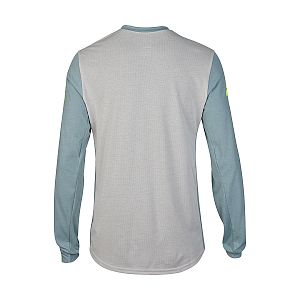 Cyklistický dres Fox Ranger Drirelease LS Jersey Aviation Gunmetal