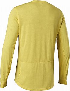 Cyklistický dres Fox Ranger Drirelease LS Jersey Pearl Yellow