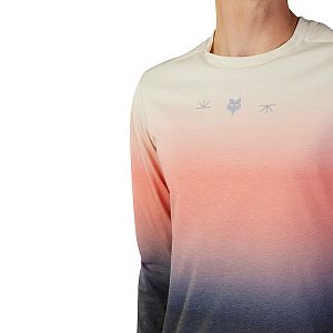 Cyklistický dres Fox Ranger Drirelease Md LS Jersey Lunar Bone