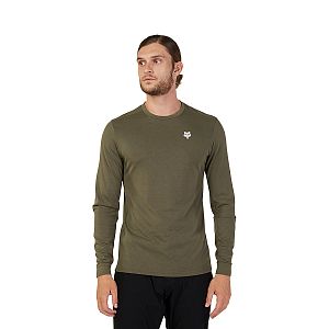 Cyklistický dres Fox Ranger Drirelease Md LS Jersey Tred Olive Green