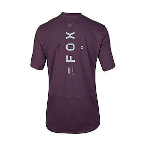 Cyklistický dres Fox Ranger Drirelease SS Jersey Alyn Dark Purple