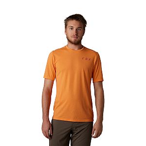 Cyklistický dres Fox Ranger Drirelease SS Jersey Race Day Glo Orange