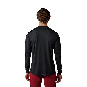 Cyklistický dres Fox Ranger LS Jersey Dayto Black