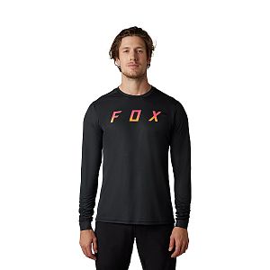 Cyklistický dres Fox Ranger LS Jersey Dose Black