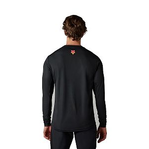 Cyklistický dres Fox Ranger LS Jersey Dose Black