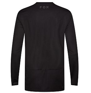 Cyklistický dres Fox Ranger LS Jersey Fox Head Black