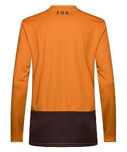 Cyklistický dres Fox Ranger LS Jersey Fox Head Caramel