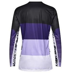 Cyklistický dres Fox Ranger LS Jersey Grid Black