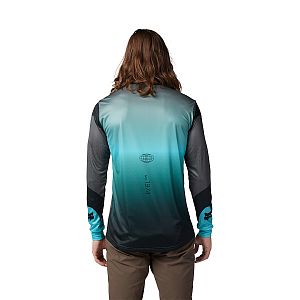 Cyklistický dres Fox Ranger LS Jersey Revise Teal