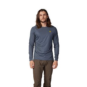 Cyklistický dres Fox Ranger LS Jersey Wayfaring Graphite