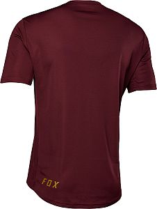 Cyklistický dres Fox Ranger SS Jersey Dark Maroon