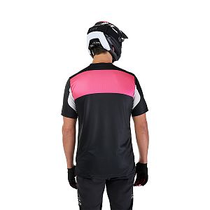Cyklistický dres Fox Ranger SS Jersey Digi Image Black