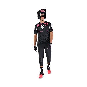 Cyklistický dres Fox Ranger SS Jersey Digi Image Black