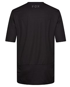 Cyklistický dres Fox Ranger SS Jersey Fox Head Black