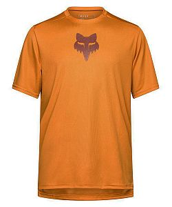 Cyklistický dres Fox Ranger SS Jersey Fox Head Caramel