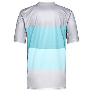 Cyklistický dres Fox Ranger SS Jersey Grid Steel Grey