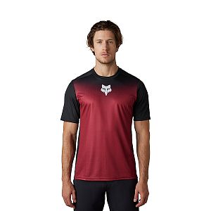 Cyklistický dres Fox Ranger SS Jersey Keel Bordeaux