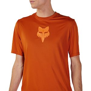 Cyklistický dres Fox Ranger SS Jersey Lab Head Burnt Orange