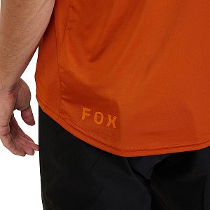 Cyklistický dres Fox Ranger SS Jersey Lab Head Burnt Orange